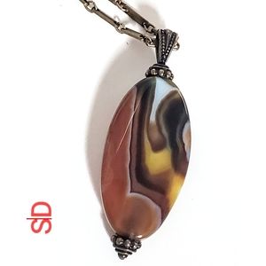 Sold Resin Pendant Necklace